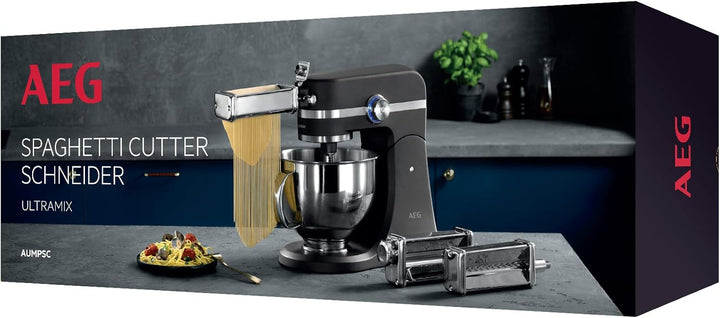 AEG AUMPSC Spaghetti-Schneider für Küchenmaschinen (Ideal für selbstgemachte Spaghetti, hochwertige