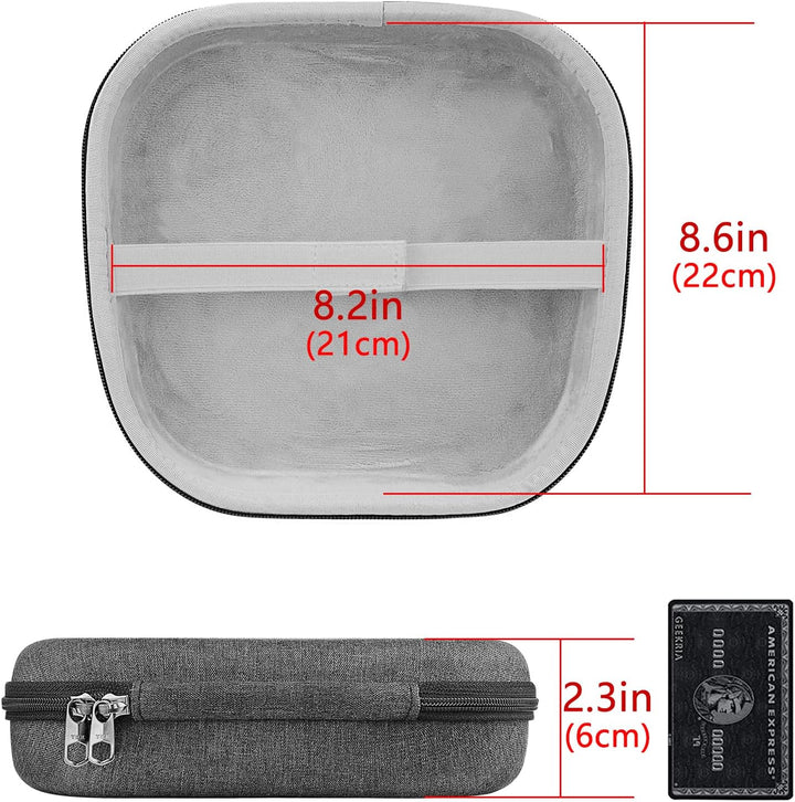 Geekria Tasche Kopfhörer für SteelSeries Arctis Pro, Arctis 7, Astro Gaming A50, A40, Turtle Beach E