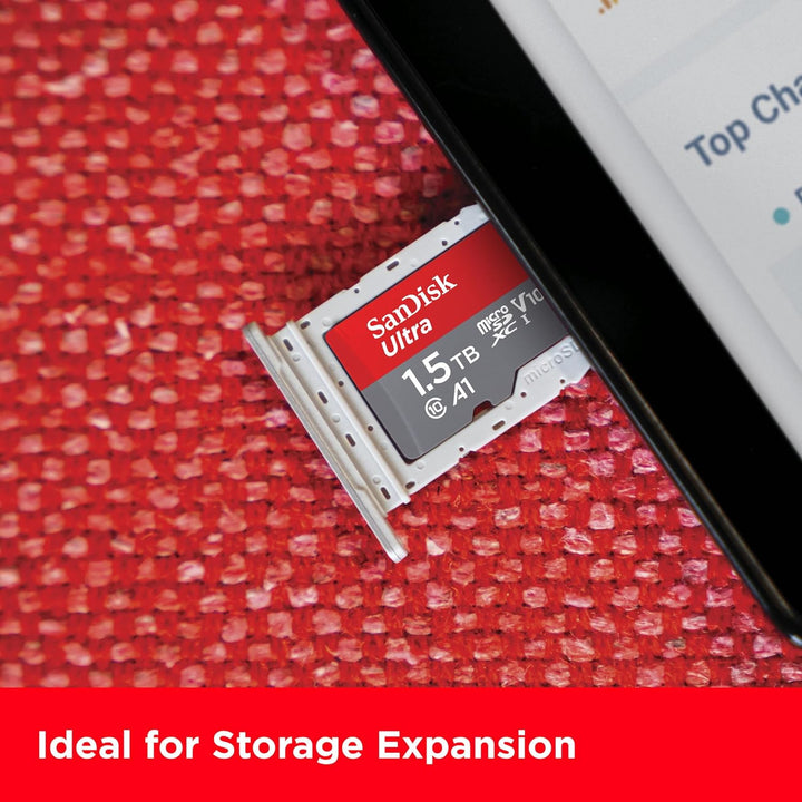 SanDisk Ultra Android microSDXC UHS-I Speicherkarte 1,5 TB + Adapter (Für Smartphones und Tablets, A
