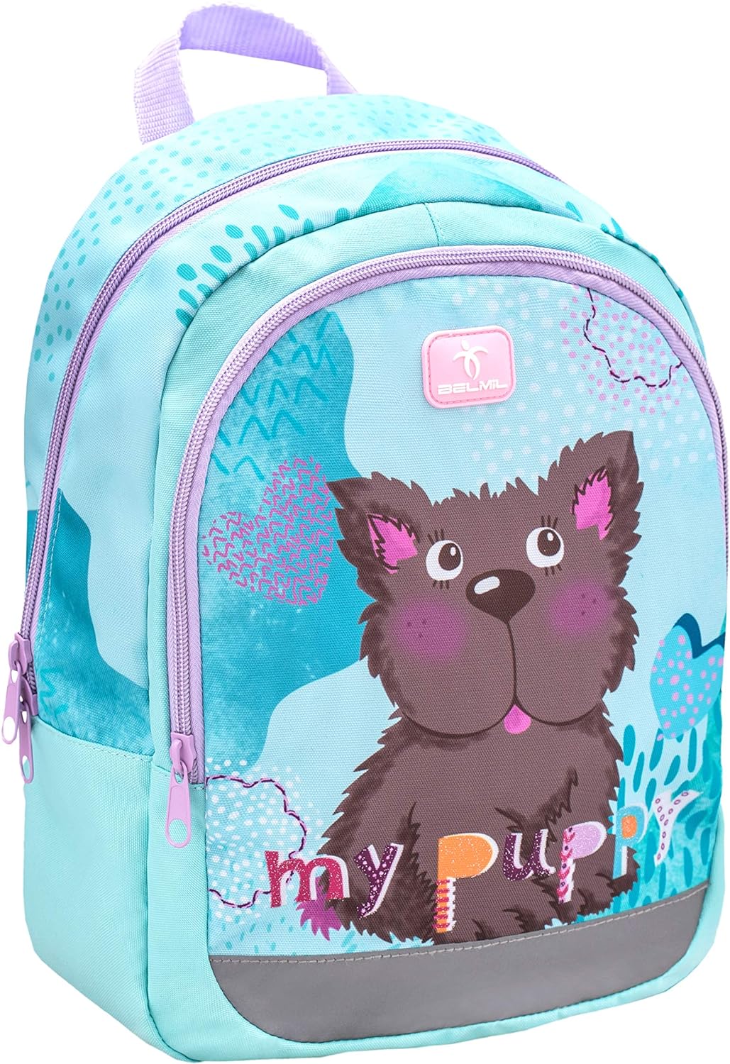 Belmil Kinderrucksack mädchen für 3-6 Jährige - Super Leichte 260 g/Kindergarten/Krippenrucksack Kin