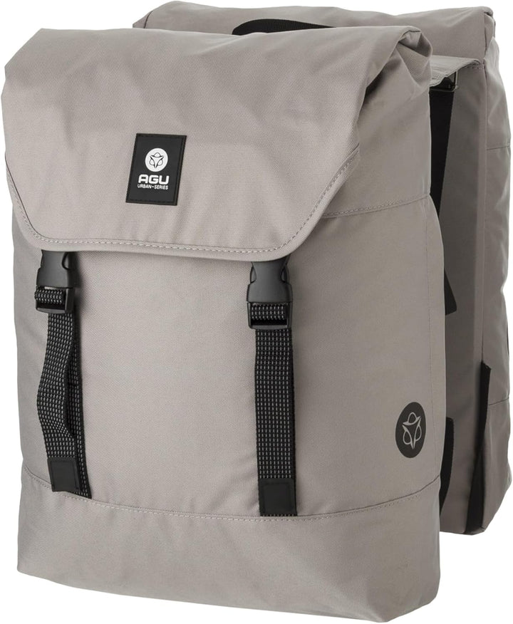 AGU DWR Doppelte Fahrradtasche Urban Elephant Grey 36L, Elephant Grey