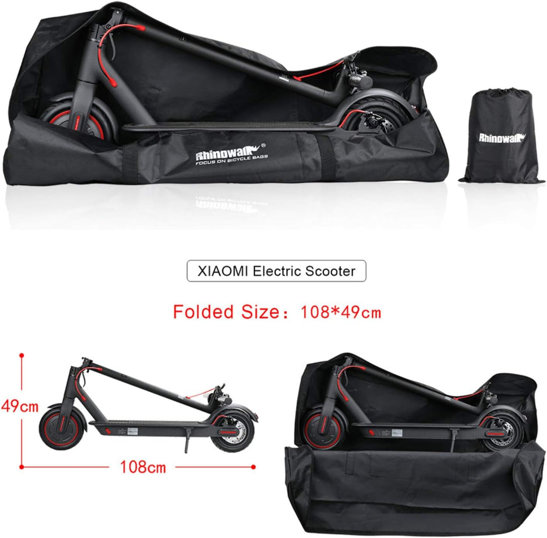 BAIGIO E-Scooter Transporttasche Elektroroller Tragetasche Faltbar Aufbewahrungstasche Elektro Rolle