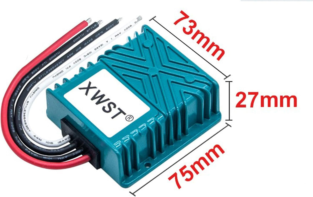 XWST Blaue Schale DC DC Spannungswandler 12V auf 48V Aufwärtswandler 3A 144W Wechselrichter Auto Net