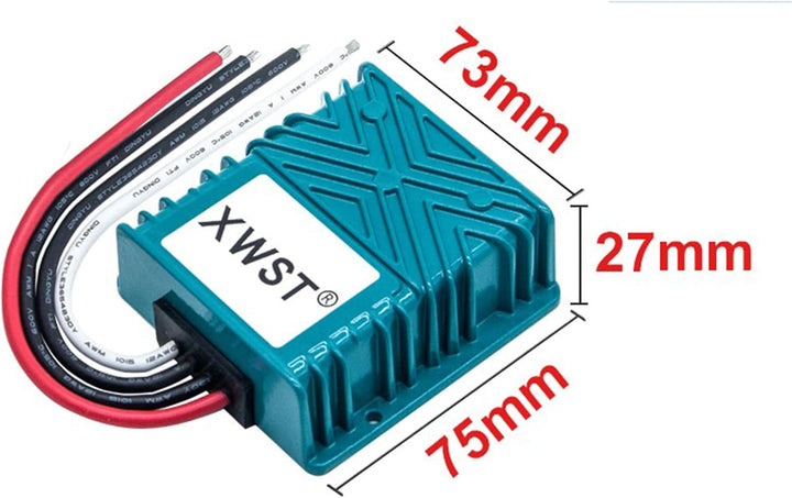 XWST Blaue Schale DC DC Spannungswandler 12V auf 48V Aufwärtswandler 3A 144W Wechselrichter Auto Net