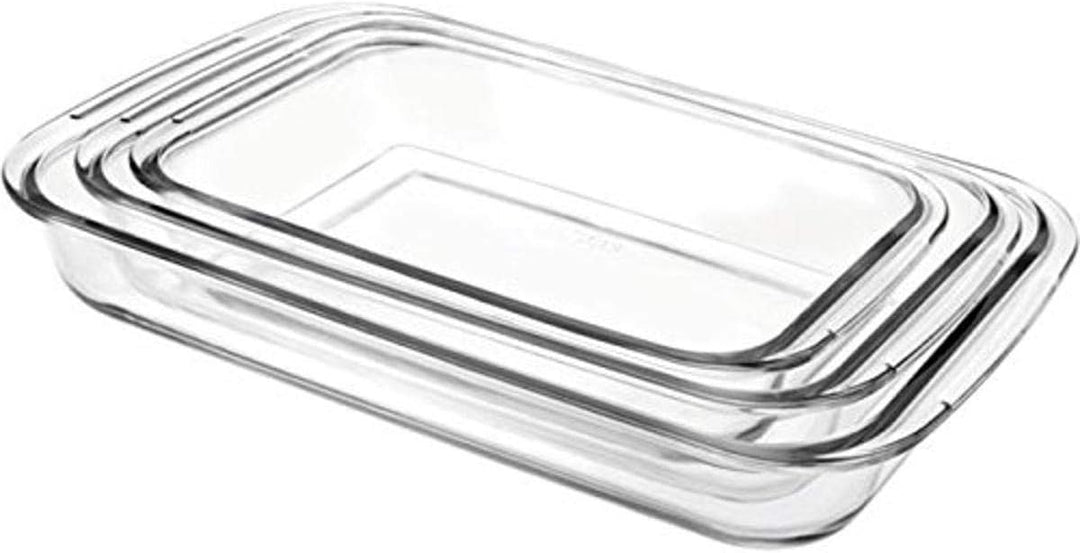 Ibili 480700 – Set 3 Quelle Ofen ECKIG Kristall