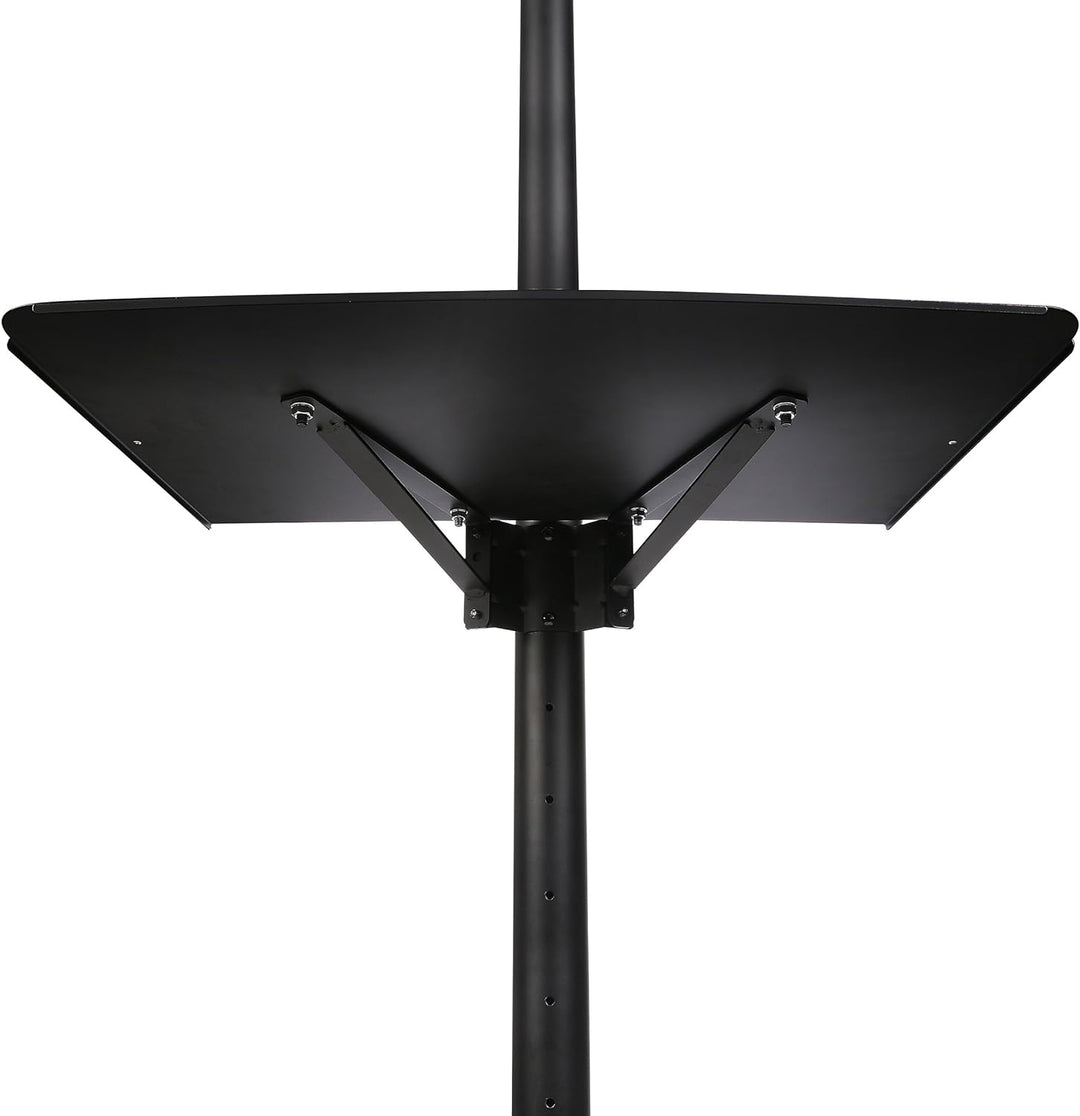 Ergosolid Standfuss mit Rollen, verstellbar, für LCD-Fernseher, 19-37 Zoll, bis 20kg, VESA-Normen vo