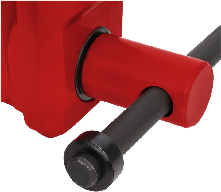 STIER Parallelschraubstock, Spannweite 200mm, Grösse 150 mm, Schraubstock mit breiter Ambossfläche,