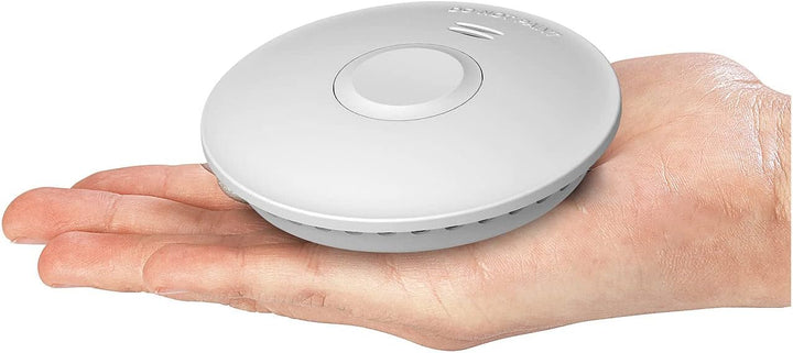 VisorTech Vernetzte Rauchmelder: 10er-Set vernetzbare Funk-Rauchmelder, 85 dB, VDs, 10-J.-Batterie (