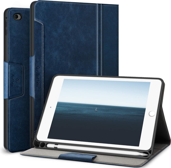 Antbox Hülle für iPad Mini 5 2019 7.9 Zoll/iPad Mini 4 mit Apple Pencil Halter Auto Schlaf/Wach Funk