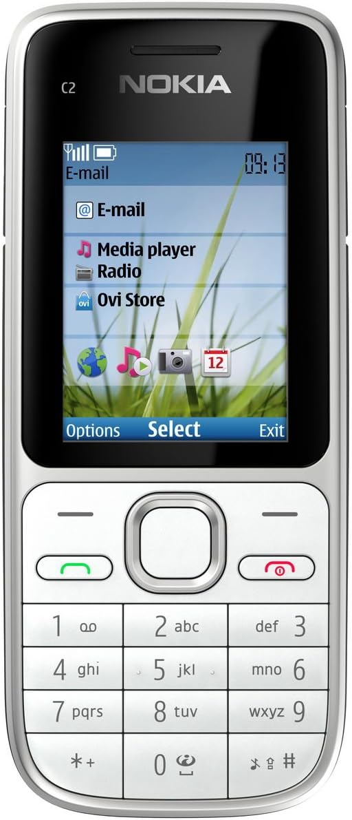 Nokia C2-01 Handy (Ohne Branding, 5,1 cm (2 Zoll), 3,2 Megapixel Kamera) warm silber warmsilber, war
