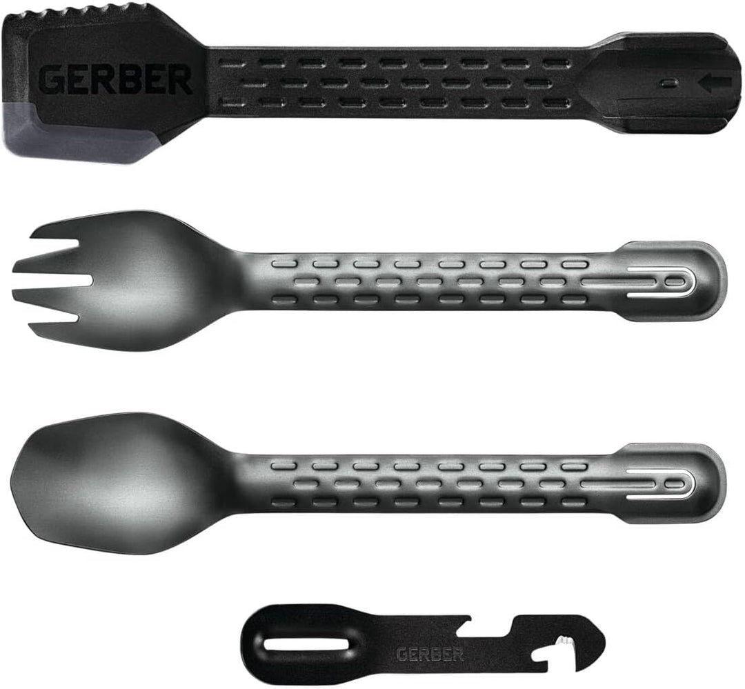 Gerber Multifunktions-Essbesteck, ComplEAT, Schwarz, 31-003464, Schwarz