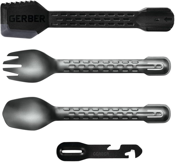 Gerber Multifunktions-Essbesteck, ComplEAT, Schwarz, 31-003464, Schwarz