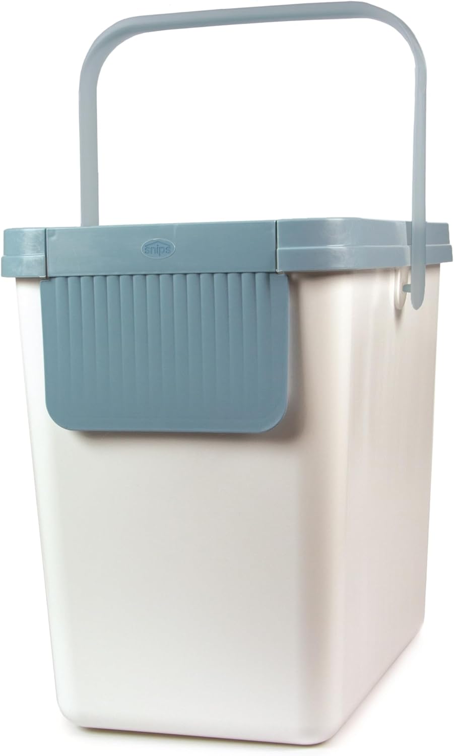 Snips 090081 Set getrennte Müllsammlung 2 x 25 Liter, Mülleimer Küche 26x36x43 cm, Weiss, Made in It