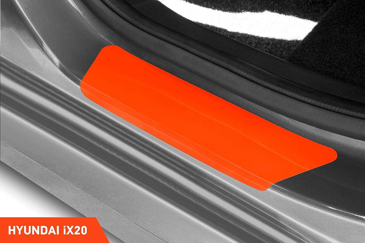 Luxshield Auto Einstiegsleisten Schutz für Hyundai ix20 I 2010-2019 - Schutzfolie Autotür Zubehör Zi