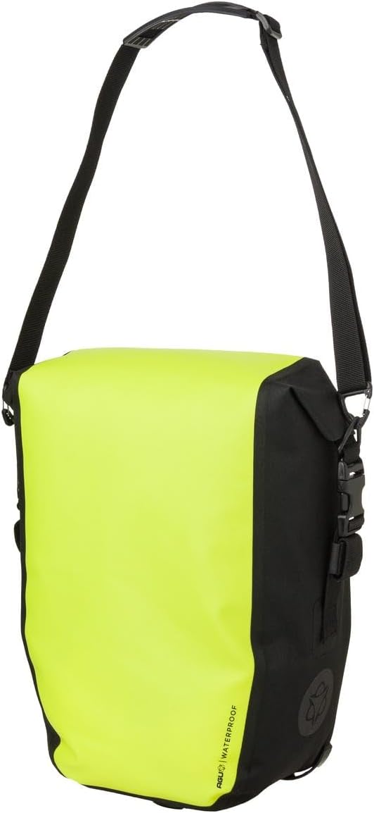 AGU Clean Fahrradtaschen Medium, Tasche für Gepäckträger Fahrrad, 17L Seitentasche Fahrrad, Wasserab