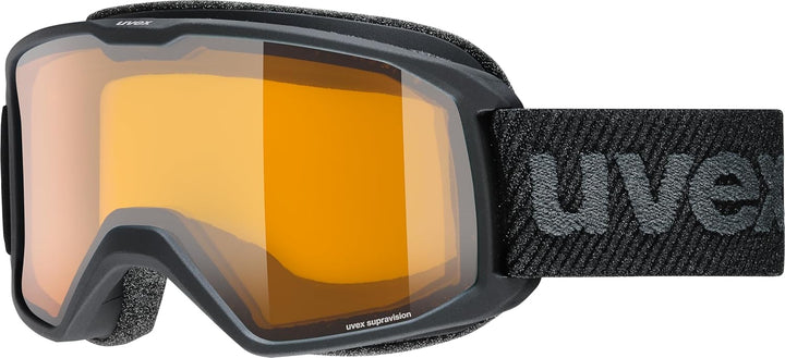 Uvex Unisex Elemnt Lgl Skibrille (1er Pack) Einheitsgrösse black/lasergold lite-clear, Einheitsgröss