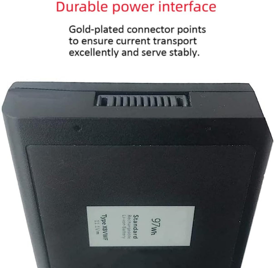 PUGASR X8VWF Laptop Akku Kompatibel mit Dell Latitude 14 Rugged 5404 5414 E5404,14 Rugged Extreme 74