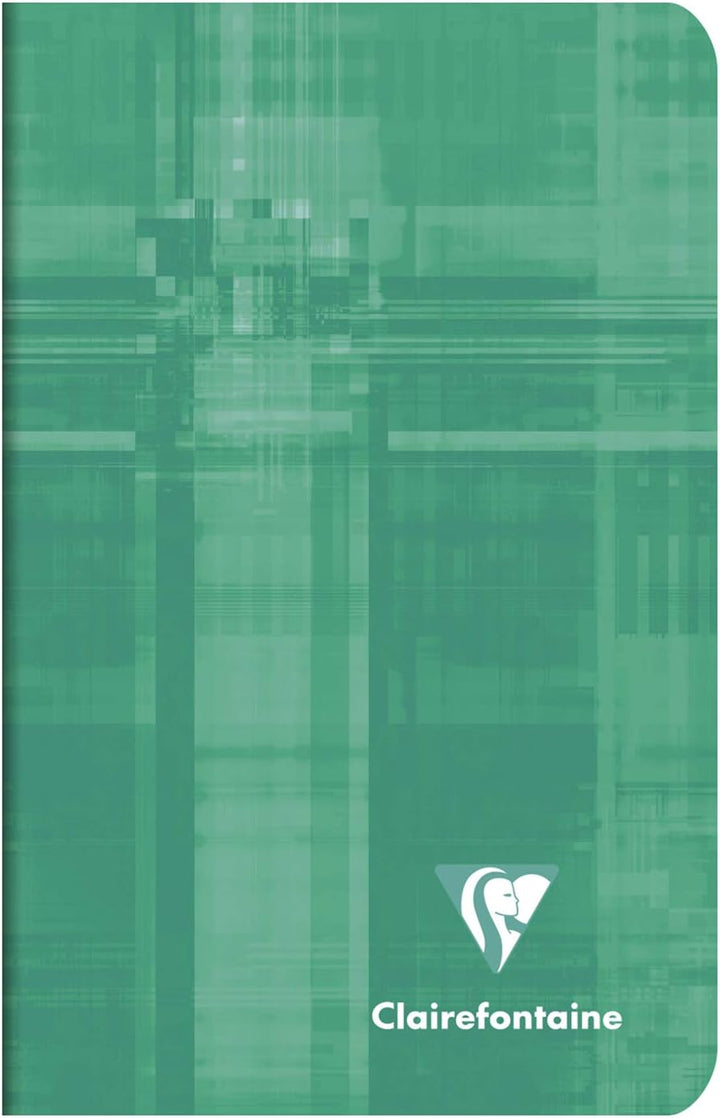Clairefontaine 3586C - Packung mit 20 Heften, 7,5 x 12 cm, liniert, 90 g, 24 Blatt, farbig sortiert,