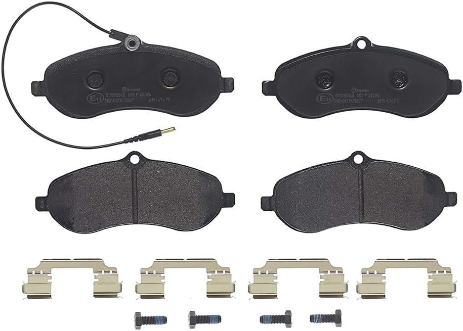 Brembo P 61 096 Bremsbelagsatz, Scheibenbremse - (4-teilig)