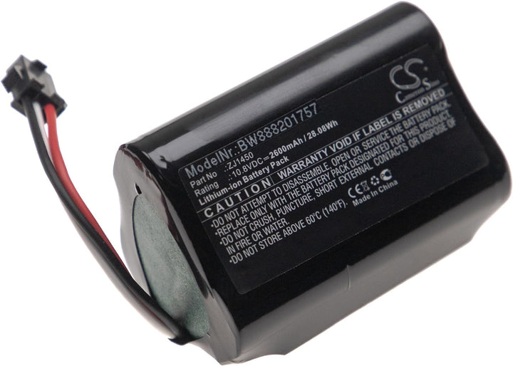 vhbw Akku kompatibel mit Ecovacs D36A, D36B, D36C, D36E, DA60, DA611, DB35 Staubsauger Home Cleaner