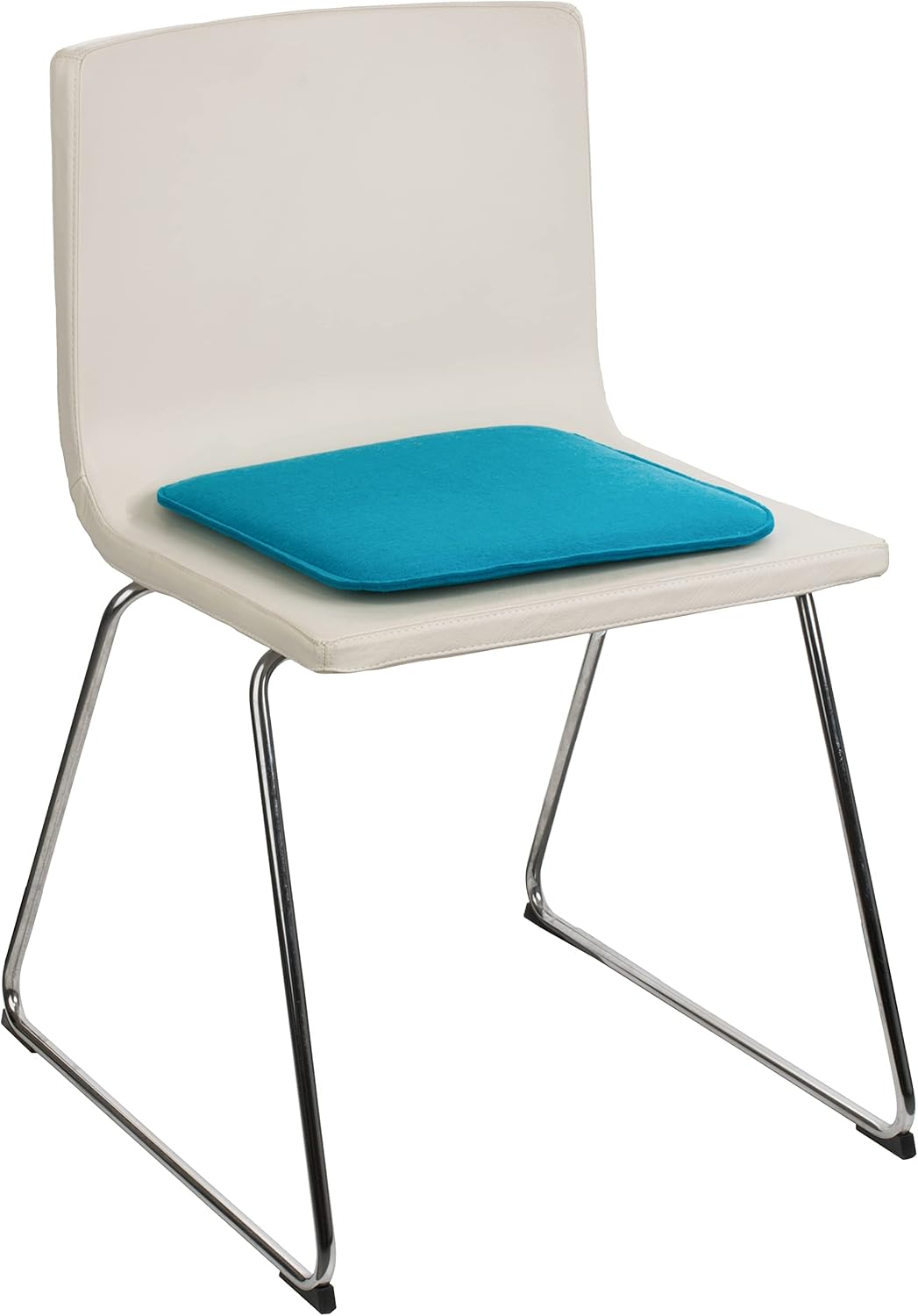 Brandsseller Sitzkissen Filz Eckig Stuhlkissen Sitzpolster Auflagen - 35 x 35 x 2 cm (8er-Vorteilspa