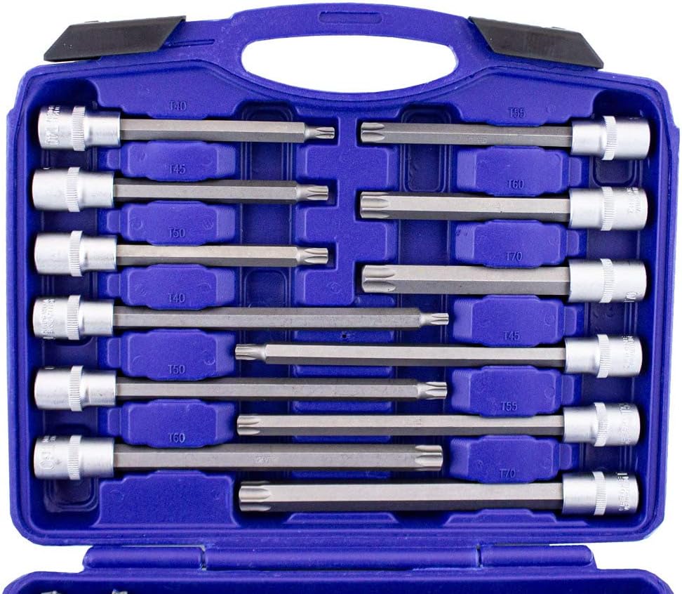 BITUXX 32 tlg Innen Torx Steckschlüssel Werkzeug Set Stecknuss Nuss Satz