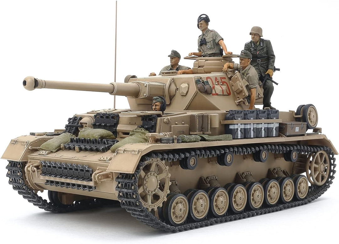 Tamiya 35378-000 Militär 35378 1:35 Dt. Pz.Kpfw. IV AUSF.G Frühe.Prod. -Originalgetreue Nachbildung,