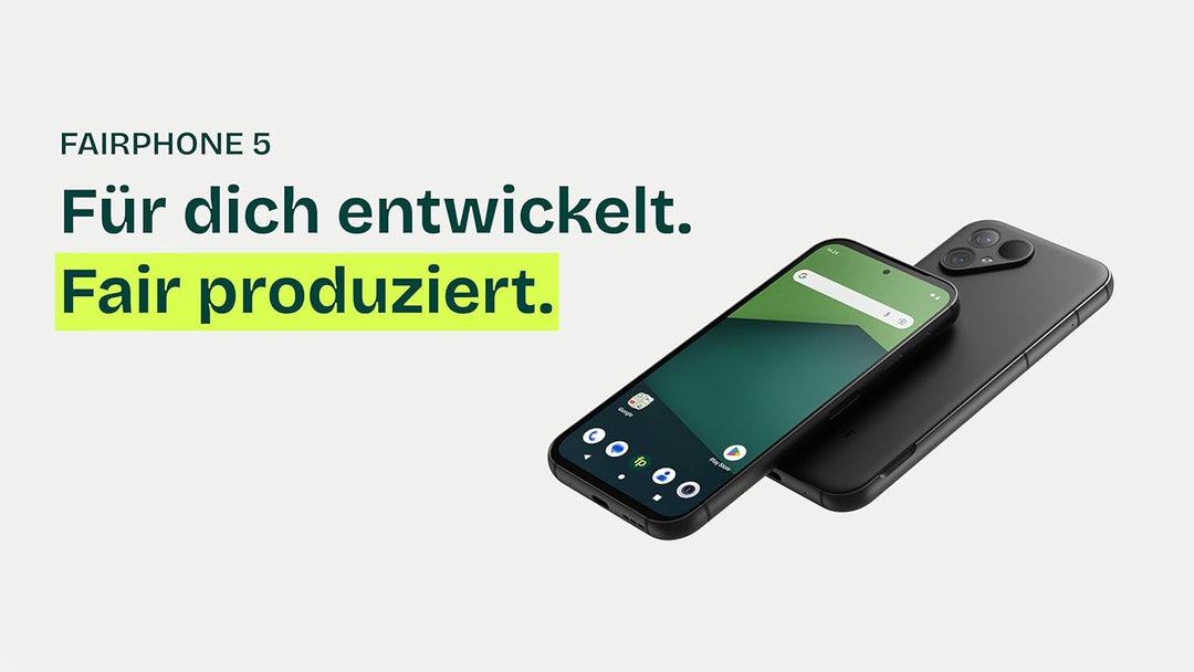 Fairphone 5 5G (8GB, 256GB) Transparente Edition 256 GB Transparente Edition, 256 GB Transparente Ed