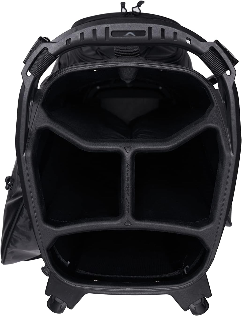 Callaway Golf Hyperlite Zero Standtasche Doppelriemen Schwarz 2023, Doppelriemen Schwarz 2023