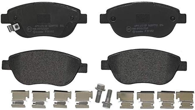 Brembo P 59 052 Bremsbelagsatz, Scheibenbremse - (4-teilig)