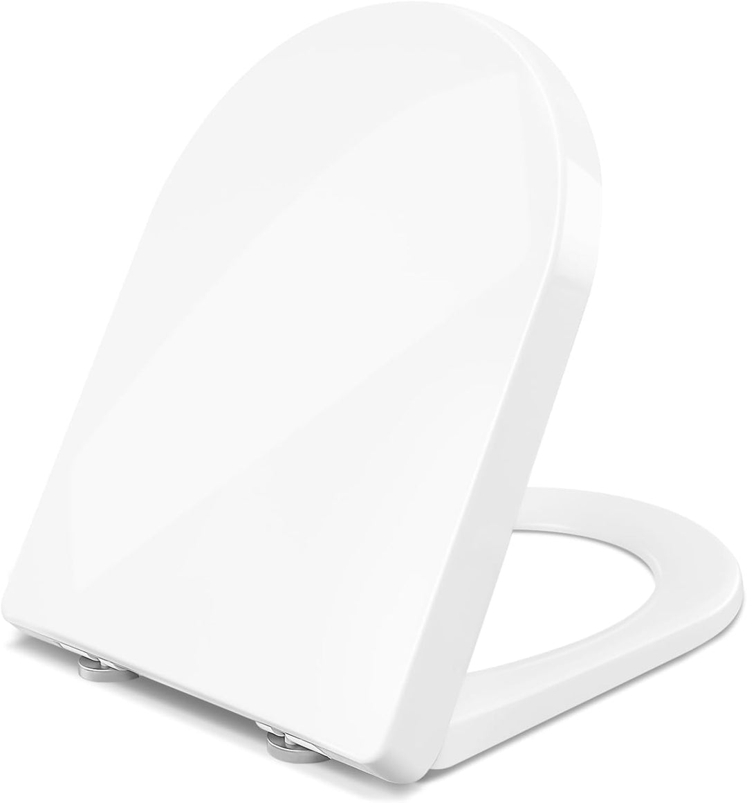 WOLTU WS2543 Klodeckel Wc Sitz Deckel Absenkautomatik, Kunststoff, Fast Fix/Schnellbefestigung, Soft