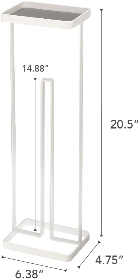 Toiletpaper Holder Open - Tower - white Weiss, Weiss