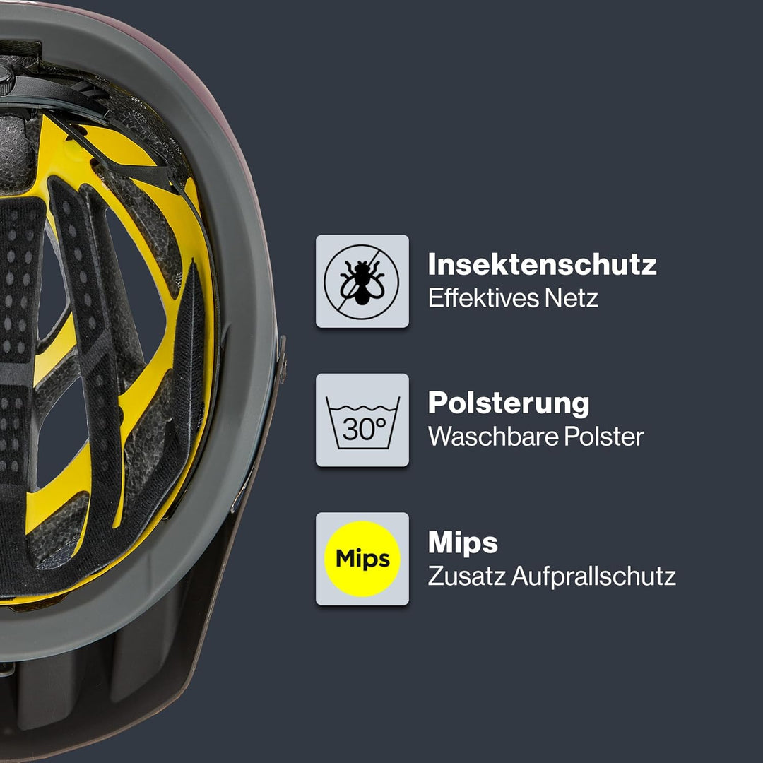uvex unbound MIPS - sicherer MTB-Helm für Damen und Herren - MIPS-Sysytem - individuelle Grössenanpa