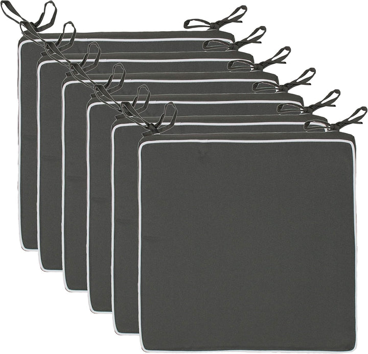 Brandsseller Outdoor Sitzkissen Kissen Dekokissen - Schmutz- und Wasserabweisend - 220 gr. Füllung -