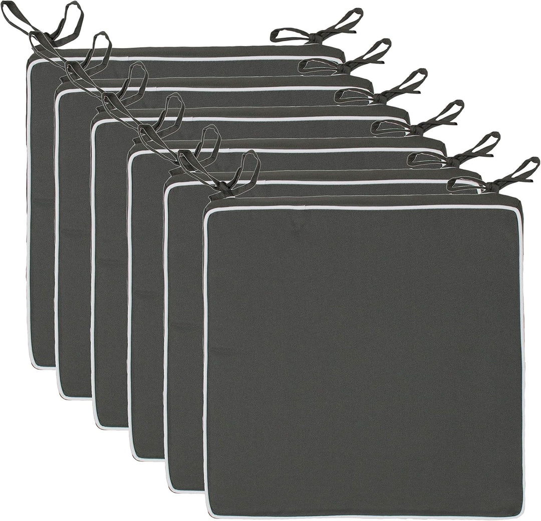 Brandsseller Outdoor Sitzkissen Kissen Dekokissen - Schmutz- und Wasserabweisend - 220 gr. Füllung -