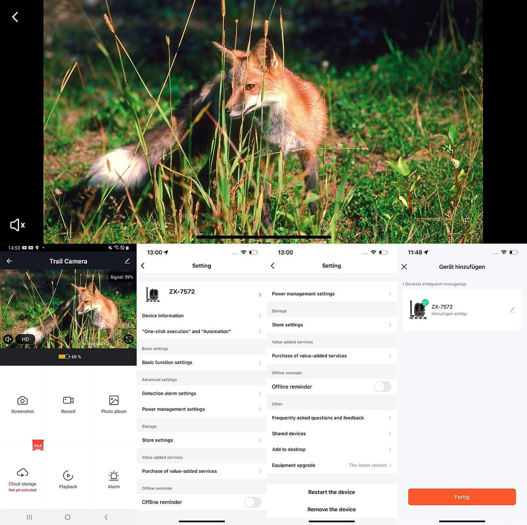 VisorTech Wildkamera mit Simkarte: 4G/LTE-Wildkamera mit 2K-Auflösung, 30 MP, PIR-Sensor, No-Glow-IR