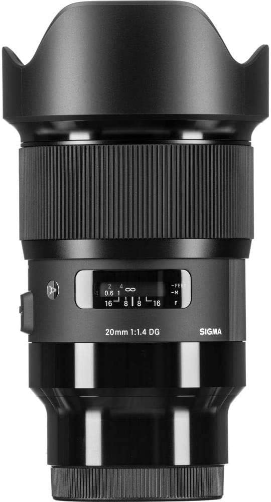 Sigma 20mm F1,4 DG HSM Art Objektiv für Sony-E Objektivbajonett für Sony-E Single, für Sony-E Single