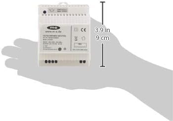 m-e DT-2000 Elektronisches DIN-Schienen-Netzteil, weiss, (WxHxD) 77 x 97 x 56 mm