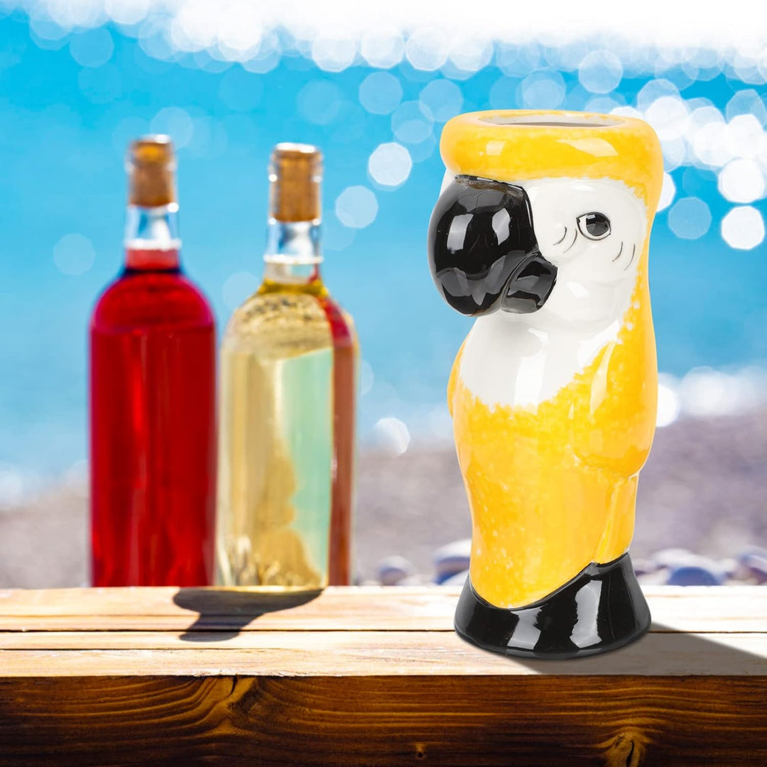 TOPBATHY Hawaiianisches Weinglas Einzigartiger Cocktail- Becher. Party Tiki Cup. Hawaiianisch Trinkg