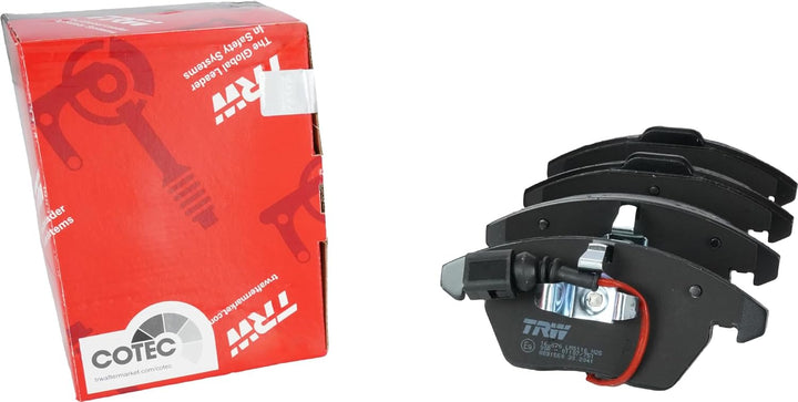 TRW GDB1550 Bremsbelagsatz, Scheibenbremse - (4-teilig) Single, Single