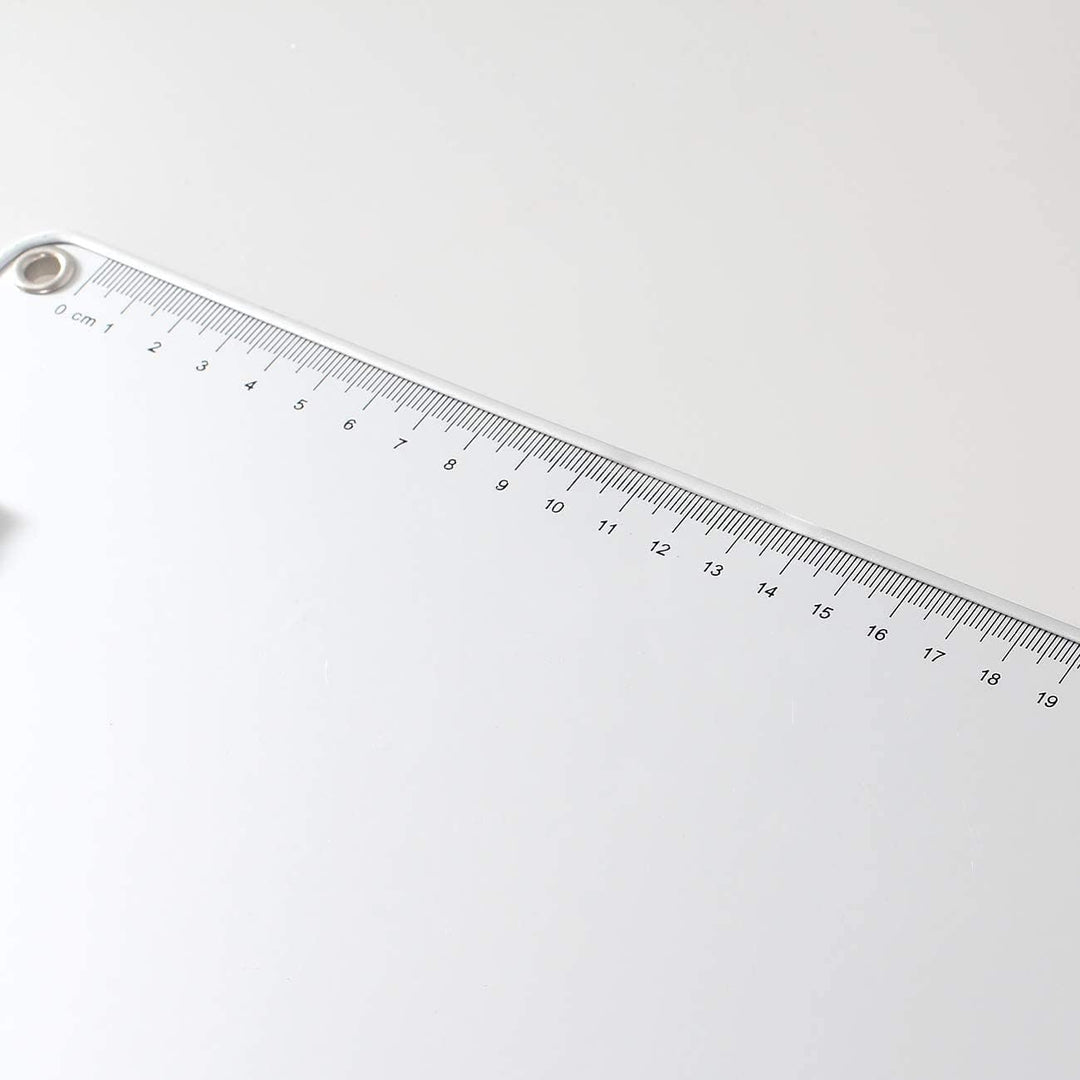 6er A5 Metall Klemmbrett, Anti-Rutsche Rückseite, Gummierter Metalklemme, Hartfaser Schreibbrett mit