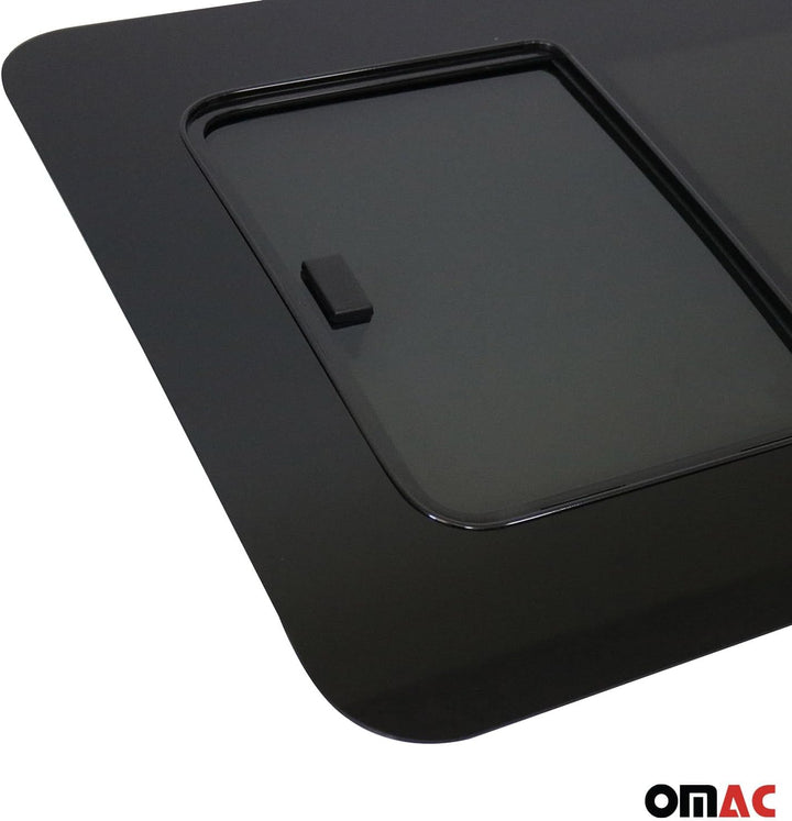 Seitenfenster Schiebefenster kompatibel mit Renault Master 2010-2023 Schwarz Links L1