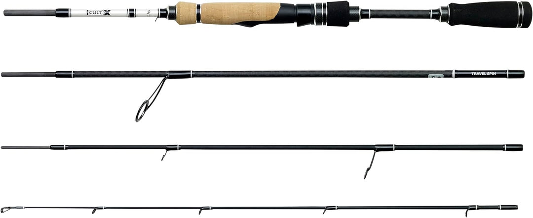 DAM Cult-X 2,05m / 2,15m / 2,45m / 2,75 Travel Spin Reiserute 2,75 m / 25-80g
