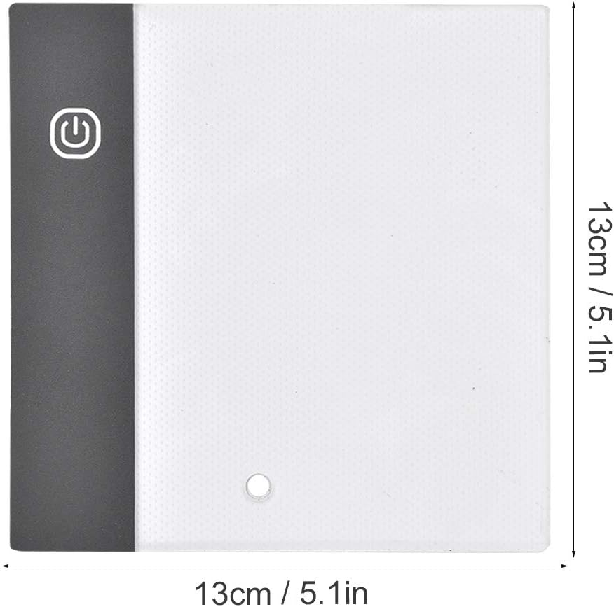 Cikonielf Handzeichnung LED Handzeichnung LED-Platine Tragbares Positionierungsloch USB Flip Book Ki