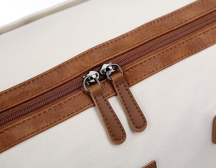 BAOSHA Damen Canvas Weekender Reise Sport Seesack Handgepäck Reisetasche Grosse Krankenhaustasche mi