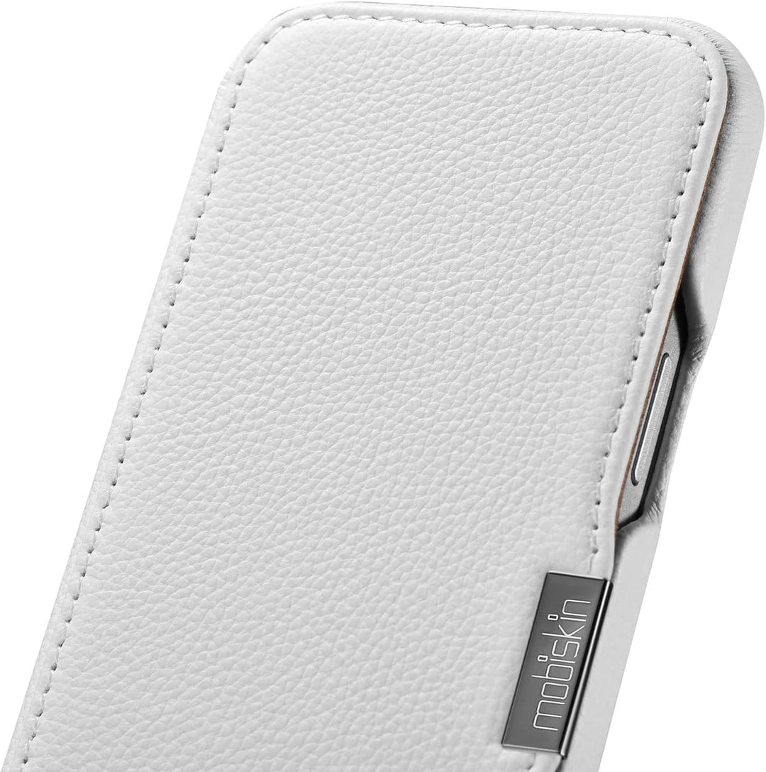 Mobiskin Hülle kompatibel mit Apple iPhone 13 (6,1 Zoll), Handyhülle mit echtem Leder, Case, Schutzh