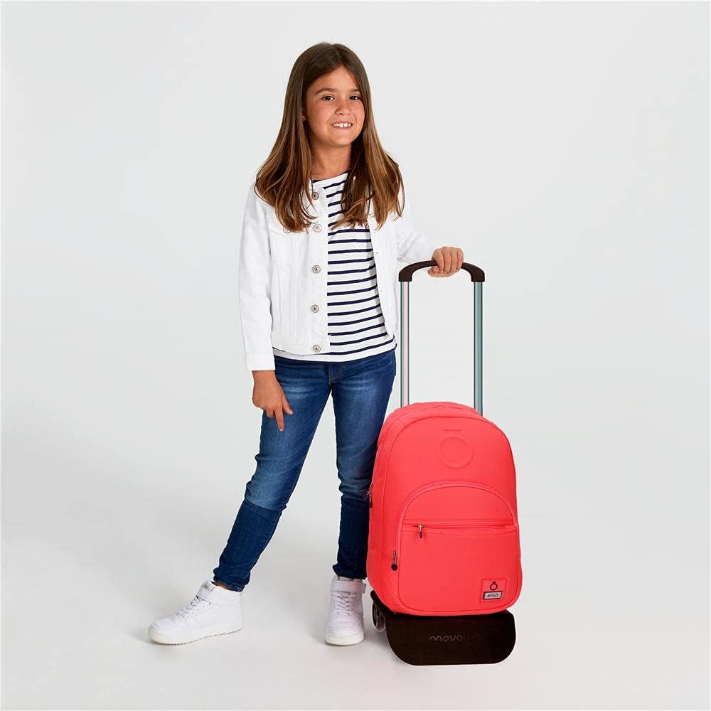 Enso Basic Rucksack mit Trolley Orange 32x46x15 cms Polyester für 15,6"-Laptop 22.1L Koralle Rucksac