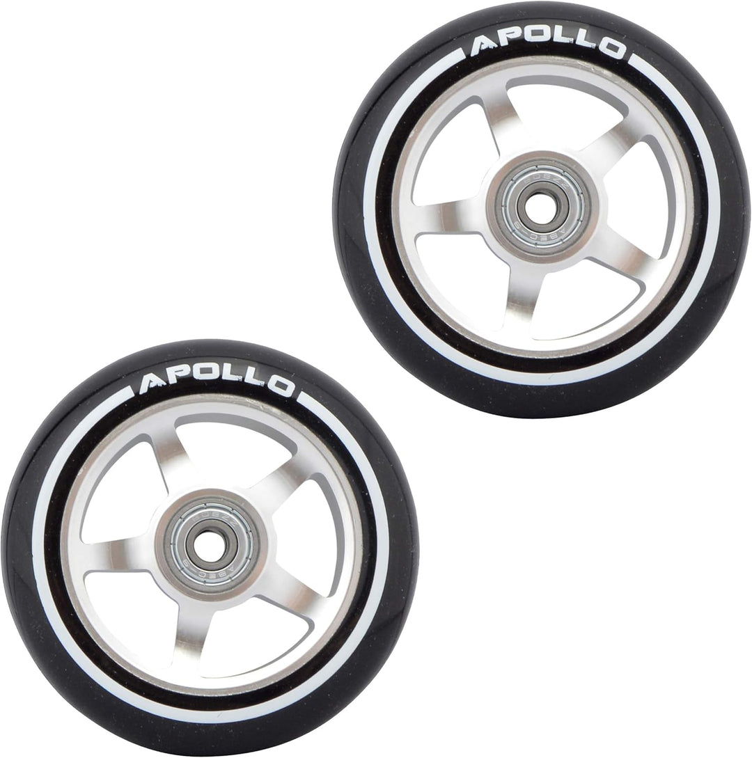 Apollo Stunt Scooter Ersatzräderset Pro Wheels - ABEC9 Kugellager, Roller Rad Ersatz-Räder passend S