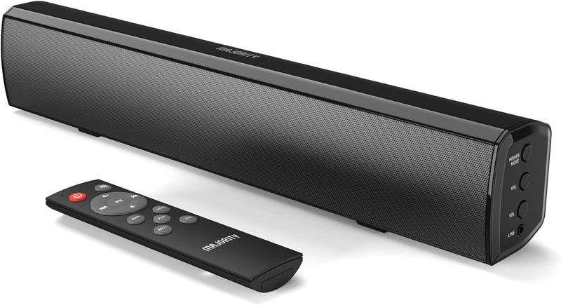 MAJORITY Bowfell | Bluetooth Soundbar für TV Geräte | 50W 2.0 Stereo Lautsprecher für Fernseher oder