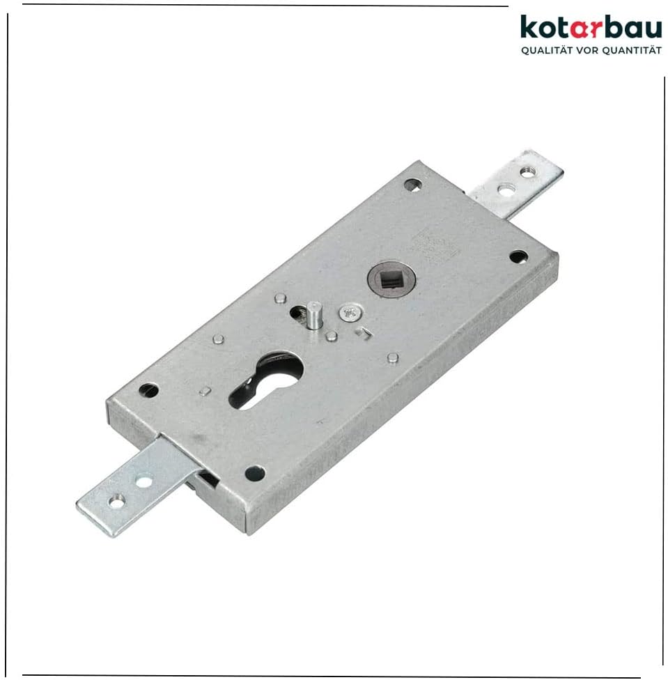 KOTARBAU® Garagenschloss 60 mm Stahl Torschloss Garagentorschloss Profilzylinder für Schwingtore Tor